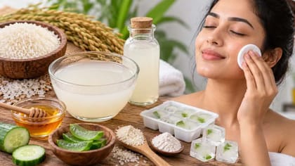 వేస్ట్‌ పారబోసే రైస్‌ వాటర్‌తోనే మిళమిళా మెరిసే చర్మాన్ని పొందండి