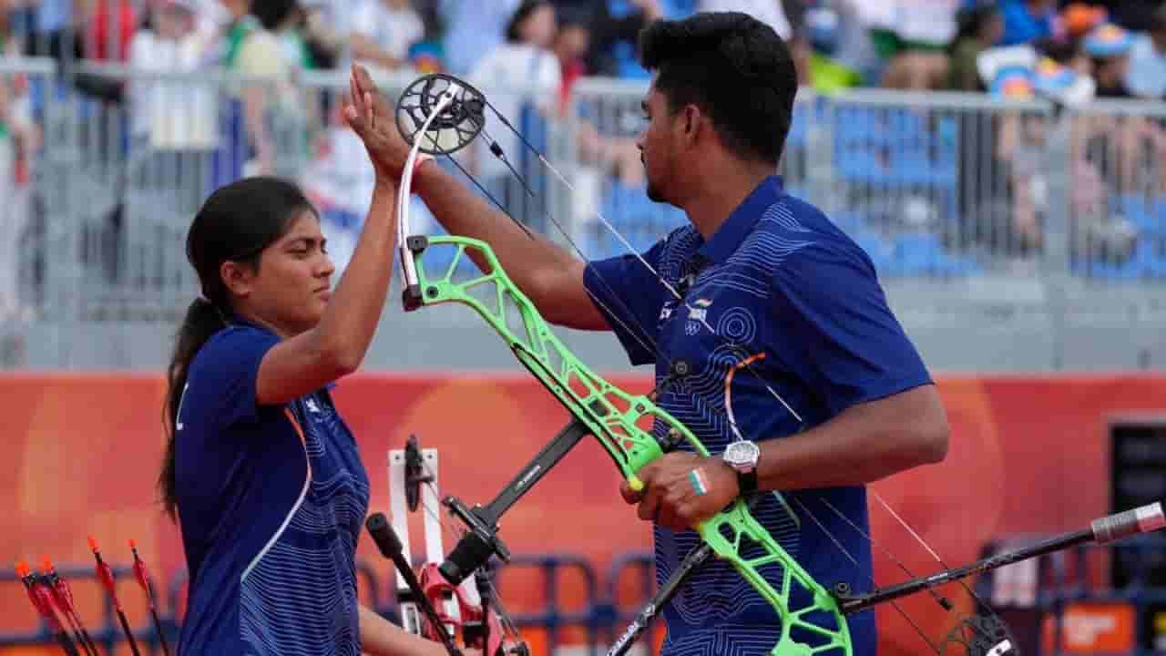 ఆసియా క్రీడల్లో భారత ఆర్చరీ జోరు.. మిక్స్డ్ ఈవెంట్లో మరో గోల్డ్