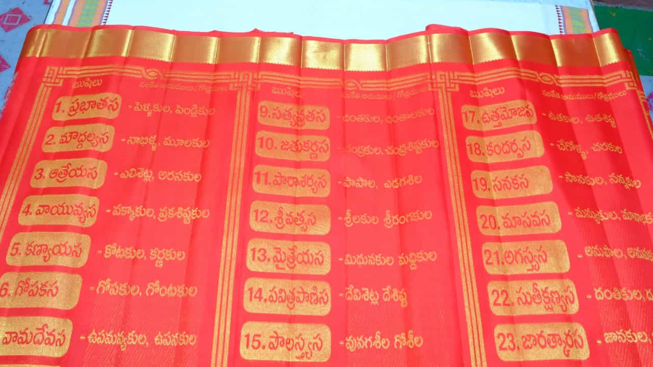 చేనేత మగ్గంపై అక్షరాలు, చరిత్రను అద్భుతంగా ఆవిష్కరిస్తూ తనకంటూ ప్రత్యేక గుర్తింపు తెచ్చుకుంటున్న రాజన్న సిరిసిల్ల జిల్లాకు చెందిన ప్రముఖ చేనేత కళాకారుడు హరి ప్రసాద్ మరో అరుదైన కళాఖండాన్ని రూపొందించారు. భక్తి, చరిత్ర, ఆధ్యాత్మికత, భారతీయ సంస్కృతిని మేళవిస్తూ వాసవి కన్యకా పరమేశ్వరి అమ్మవారి దివ్య చరిత్రను పట్టుచీరపై సజీవంగా ఆవిష్కరించారు.