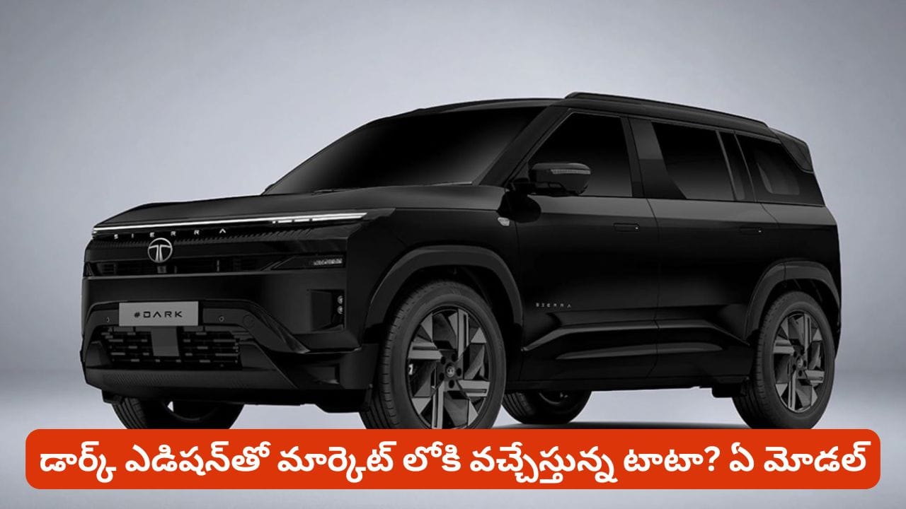 డార్క్‌ ఎడిషన్‌తో మార్కెట్‌ మతిపోగొట్టడానికి రెడీ అయిన టాటా.. ఇంతకీ ఏ మోడల్‌ తెస్తోందో తెలుసా
