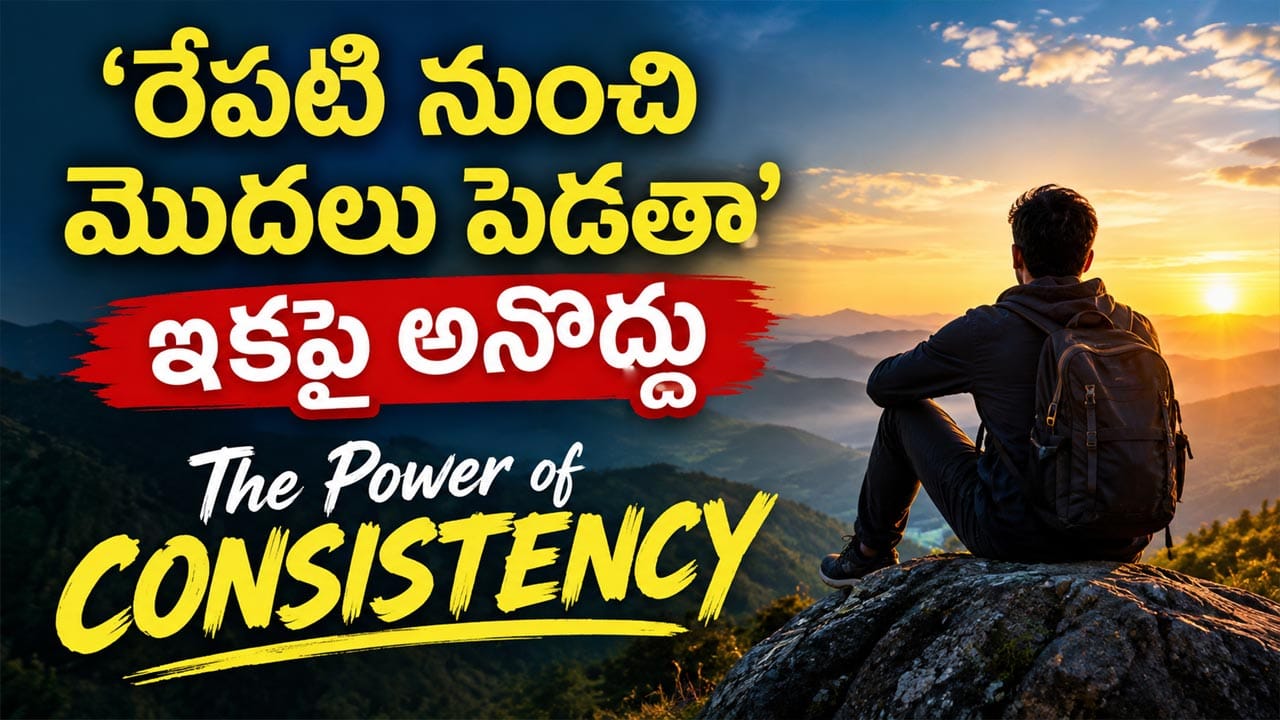 Life Lesson: రోజుకో చిన్న అడుగు.. మీ జీవితాన్నే మార్చే కన్సిస్టెన్సీ పవర్ ఇదే!