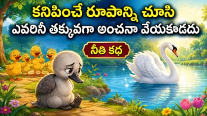 రూపాన్ని చూసి ఎవరినీ తక్కువగా చూడకూడదు.. అసహ్యమైన బాతు పిల్ల కథ!