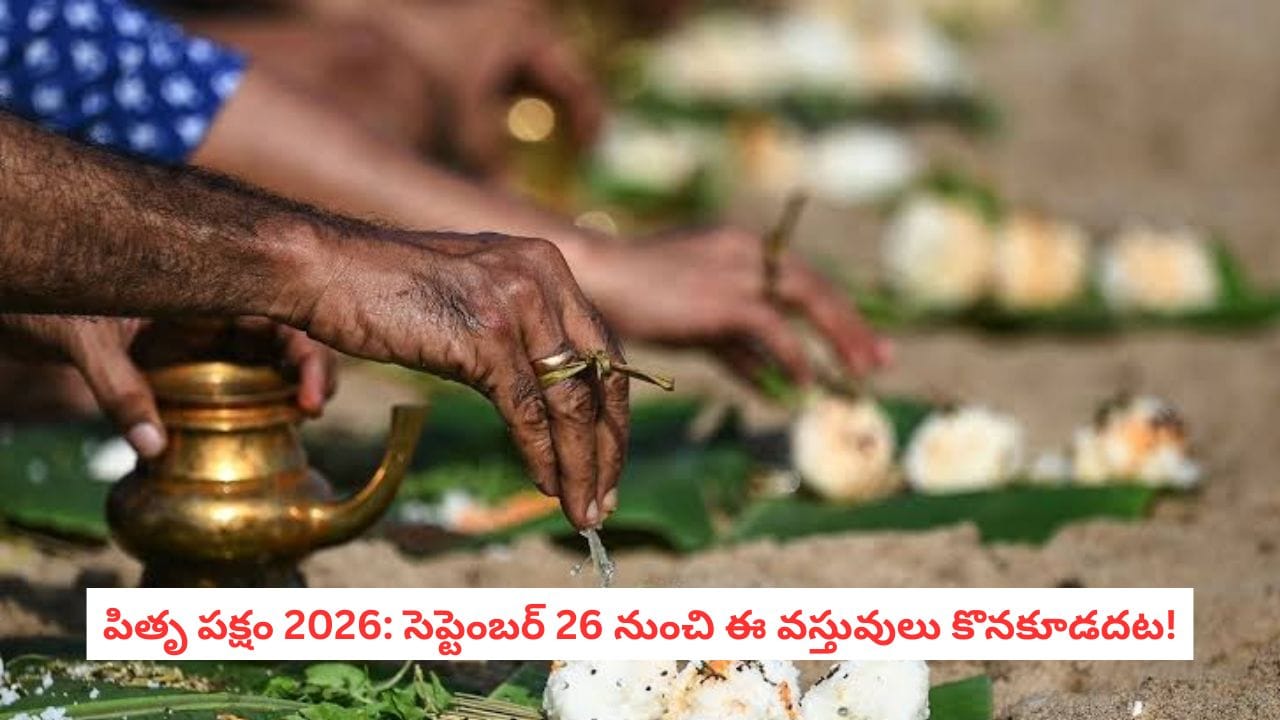 Pitru Paksha 2026: పితృ పక్షంలో షాపింగ్ చేస్తున్నారా? ఈ వస్తువులకు మాత్రం దూరంగా ఉండాలని నమ్మకం!