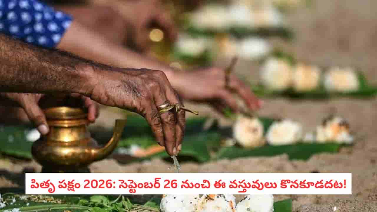Pitru Paksha 2026: పితృ పక్షంలో షాపింగ్ చేస్తున్నారా? ఈ వస్తువులకు మాత్రం దూరంగా ఉండాలని నమ్మకం!