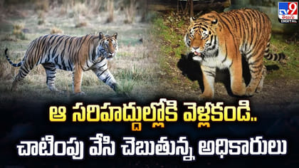 ఆ సరిహద్దుల్లోకి వెళ్లకండి.. చాటింపు వేసి చెబుతున్న అధికారులు