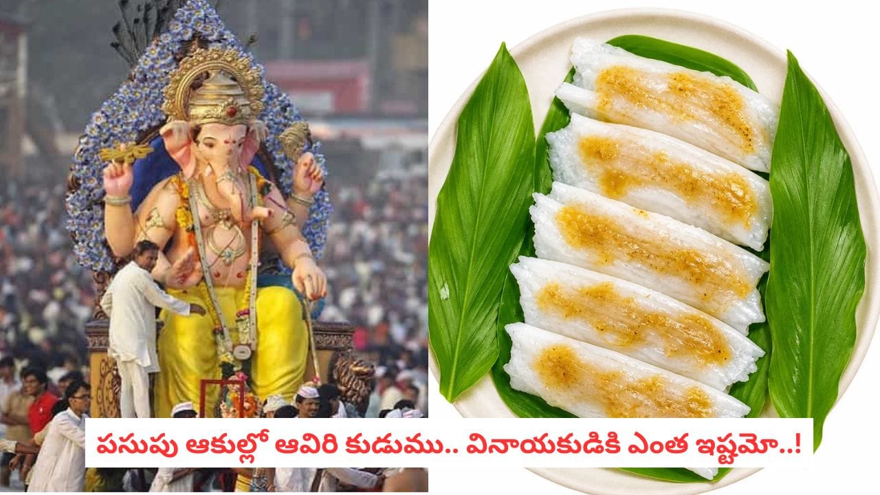 Ganesh Chaturthi Recipes: వినాయక చవితి స్పెషల్.. వినాయకుడికి ఈ ఆకులో కుడుములు చేస్తే వెంటనే అనుగ్రహిస్తాడు!