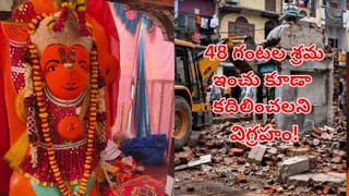 ఏమిటీ మహత్యం.. భారీ క్రెయిన్‌లతో 48 గంటలు కష్టపడ్డా.. ఇంచు కూడా కదలని విగ్రహం!