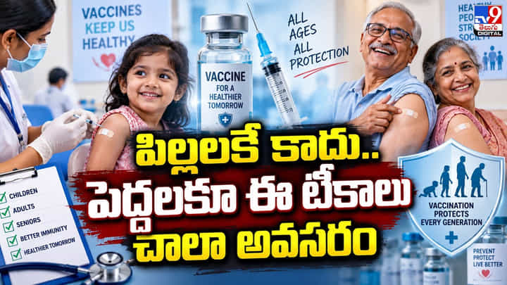 పిల్లలకే కాదు.. పెద్దలకూ ఈ టీకాలు చాలా అవసరం పిల్లలకే కాదు.. పెద్దలకూ ఈ టీకాలు చాలా అవసరం