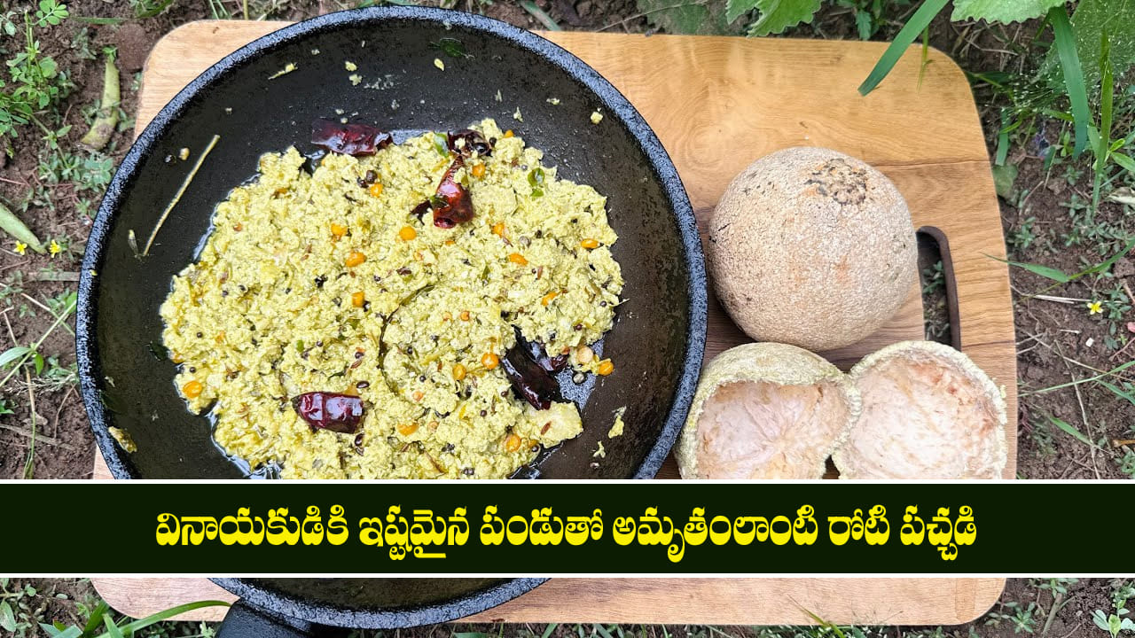 వినాయకుడికి ఇష్టమైన పండుతో అమృతంలాంటి రోటి పచ్చడి.. దీని తో 100 రోగాలు మాయం