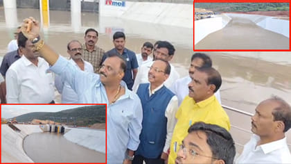 నల్లమల సాగర్‌కు జలకళ.. పిక్నిక్‌ స్పాట్‌గా వెలిగొండ ఫీడర్‌ కెనాల్