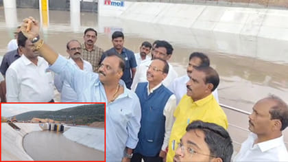 నల్లమల సాగర్‌కు జలకళ.. పిక్నిక్‌ స్పాట్‌గా వెలిగొండ ఫీడర్‌ కెనాల్
