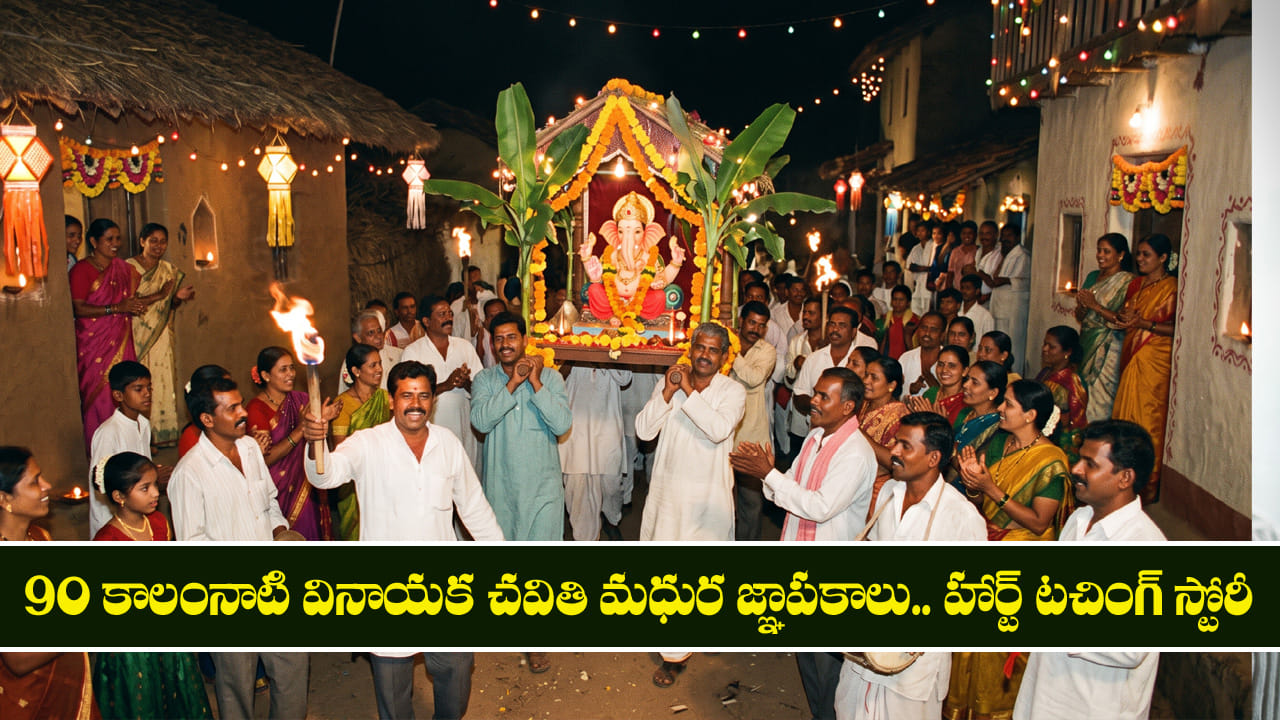 90 కాలంనాటి వినాయక చవితి .. తీపి జ్ఞాపకాలు ఆ అమాయకపు రోజులు మళ్లీ రావు