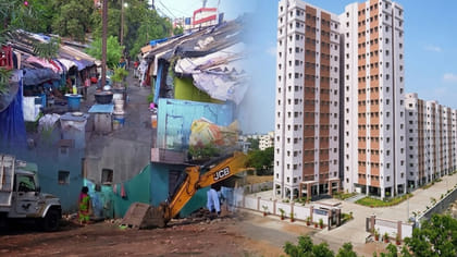 177 మంది పేదలకు 410 SFT ఫ్లాట్స్