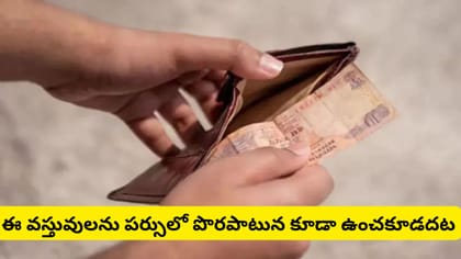 పర్సులో ఈ వస్తువులు అస్సలు పెట్టకండి.. డబ్బు నిలవదట, ఆర్థిక సమస్య