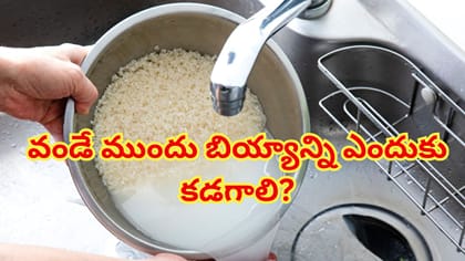 అన్నం వండే ముందు బియ్యాన్ని ఎందుకు కడగాలి?సైన్స్ చెప్తున్న నిజాలు