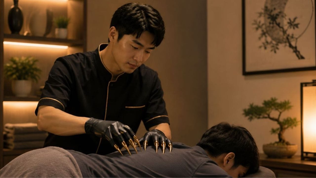 Zhang Xiaoqiao In Shenzhen Offers Itch Scratching Session