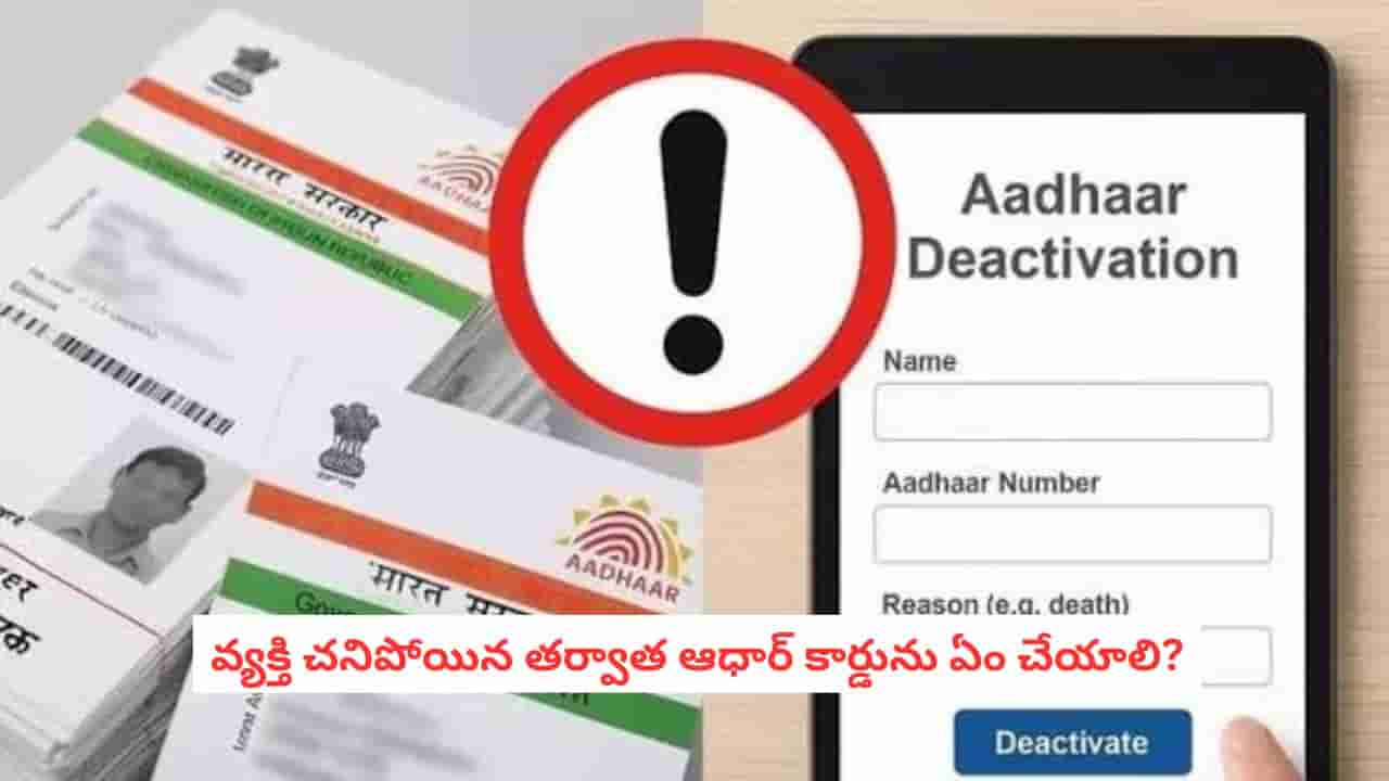 Aadhaar Deactivation: మరణించిన వ్యక్తి ఆధార్ను అలాగే వదిలేస్తే ఏమవుతుంది? UIDAI నిబంధనలు ఇవే
