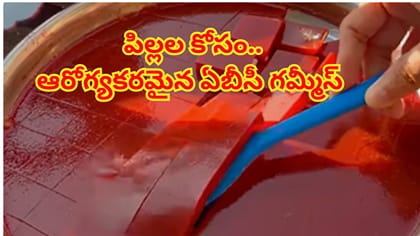 పిల్లలు పండ్లు తినడం లేదా?ఇంట్లోనే ఆరోగ్యకరమైన ఏబీసీ గమ్మీస్ తో..