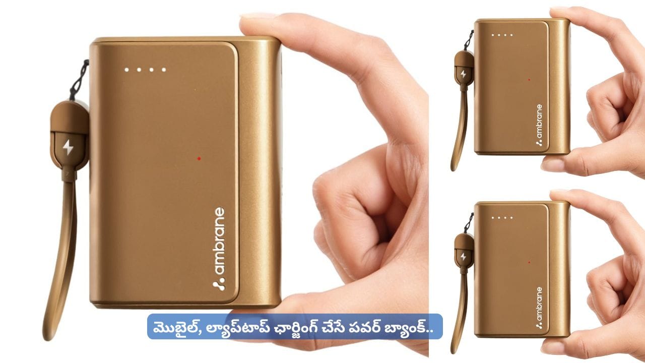 మొబైల్, ల్యాప్టాప్ రెండింటికీ ఛార్జింగ్ పెట్టే పవర్ బ్యాంక్.. ధర, ప్రత్యేకతలతో షాక్