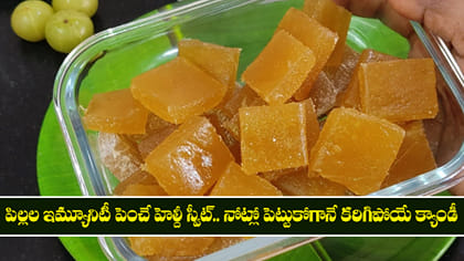 పిల్లల ఇమ్యూనిటీ పెంచే హెల్దీ క్యాండీ