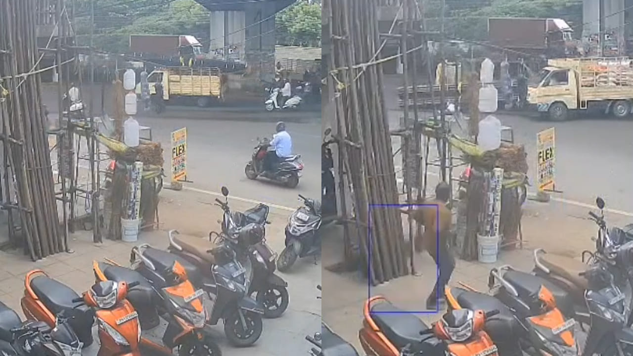 Hyderabad: చావు ఏ వైపు నుంచి వస్తుందో ఊహించగలమా.. అంతా క్షణాల్లోనే.. ఈ వీడియో చూస్తే..