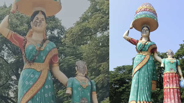 పండగ వేళ ఉన్మాదం.. ఆ గ్రామంలో భగ్గుమంటున్న రాజకీయ కక్షలు.. బతుకమ్మ తల్లి విగ్రహం ధ్వంసం!