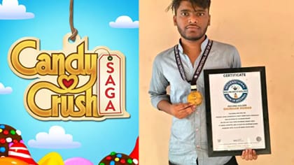 క్యాండీ క్రష్‌తో వరల్డ్‌ రికార్డు క్రియేట్ చేసిన ఇండియన్ కుర్రాడు