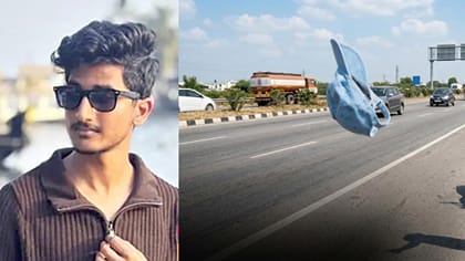 హైదరాబాద్‌-విజయవాడ హైవేపై ఘోరం.. గాలికి ఎగిరిన టోపీ కోసం వెళ్లి