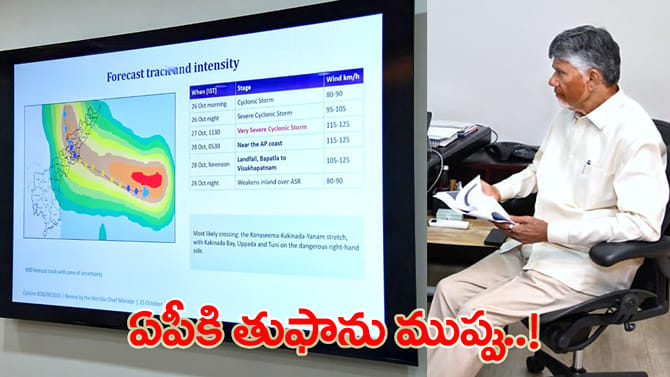 అర్నబ్ తుఫానుపై సీఎం చంద్రబాబు అలర్ట్.. కీలక ఆదేశాలు..!