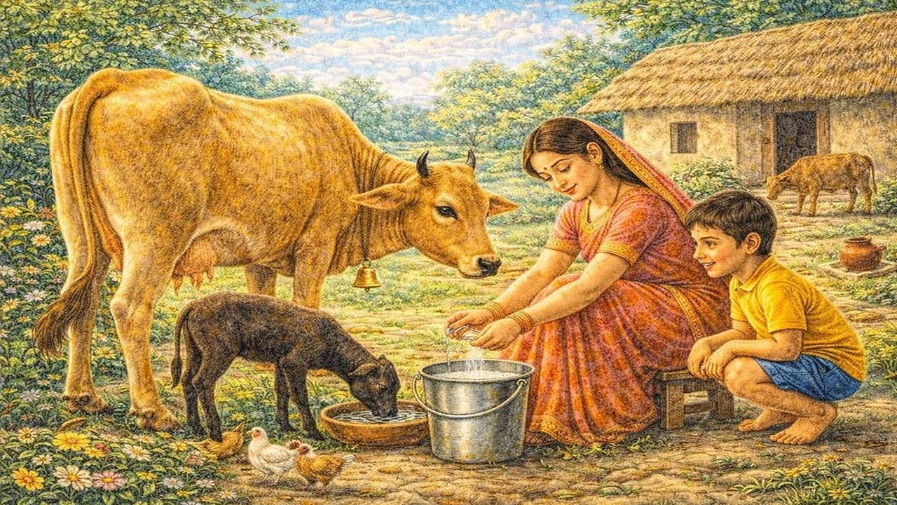 Cow And Tiger Story 2