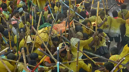నెత్తురోడిన దేవరగట్టు.. 100 మందికి గాయాలు..కొందరి పరిస్థితి విషమం