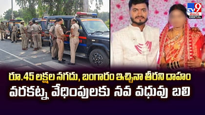 45 లక్షల కట్నం, బంగారం ఇచ్చినా తీరని దాహం.. కట్ చేస్తే..