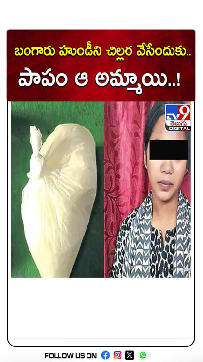 బంగారు హుండీని చిల్లర వేసేందుకు.. పాపం ఆ అమ్మాయి..!