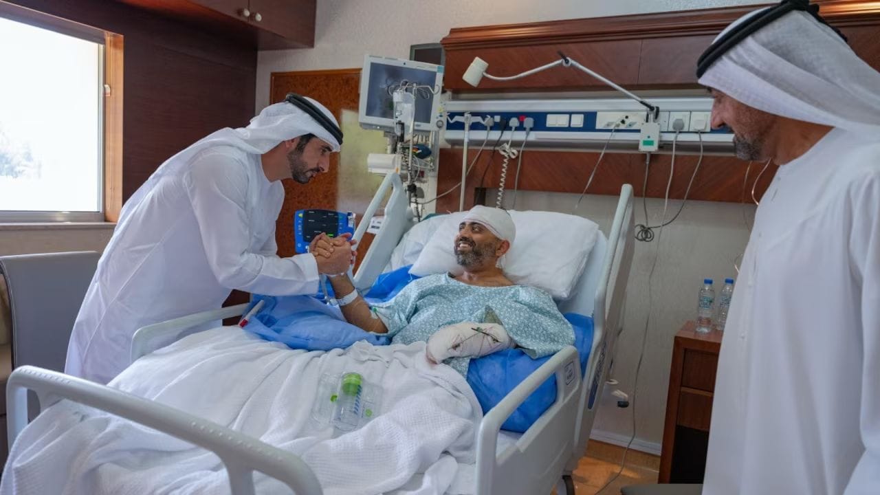 Dubai Crown Prince Meets Hero Flydubai Pilot Smit Machchhar