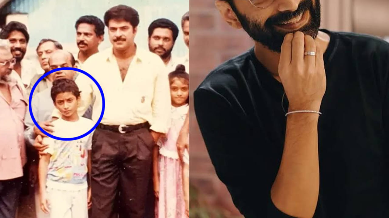 Mammootty: మమ్ముట్టితో అమాయకంగా ఉన్న ఈ చిన్నోడు ఎవరో తెలుసా.. ? అప్పుడు చైల్డ్ ఆర్టిస్ట్.. ఇప్పుడు తెలుగులో క్రేజీ హీరో..