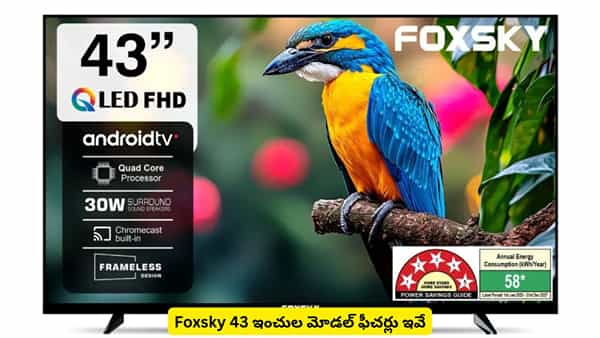 43 ఇంచుల టీవీ కొనాలనుకుంటే Fosky గురించి తెలుసుకోవాల్సిందే.. లేదంటే నష్టపోయినట్టే