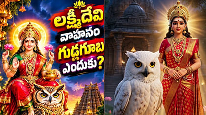 మహాలక్ష్మీ దేవి వాహనం వెనుక ఆసక్తికరమైన భక్తిగాథ.. గుడ్లగూబకు..