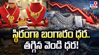 స్థిరంగా బంగారం ధర..తగ్గిన వెండి ధర