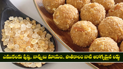 ఎముకలకు పుష్టి.. నొప్పులు మాయం.. పాతకాలం నాటి ఆరోగ్యమైన లడ్డు