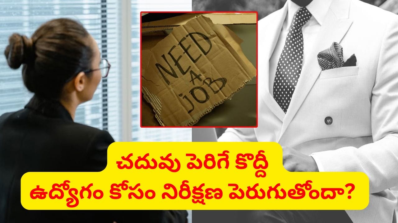 ఉద్యోగం కోసం నిరీక్షణ పెరుగుతోందా? విద్యార్హతలు – ఉపాధి అవకాశాల మధ్య అసలు వాస్తవాలు ఇవే..