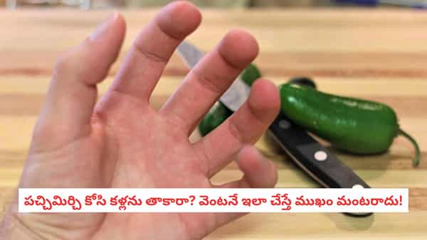 Green Chilli: పచ్చిమిర్చి కోసి ముఖాన్ని తాకారా? మంటతో విలవిల్లాడుతున్నారా? వెంటనే ఇలా చేయండి!