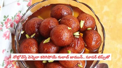 నోట్లోవేస్తే వెన్నెలా కరిగిపోయే గులాబ్ జామున్.. సూపర్ టిప్స్‌తో