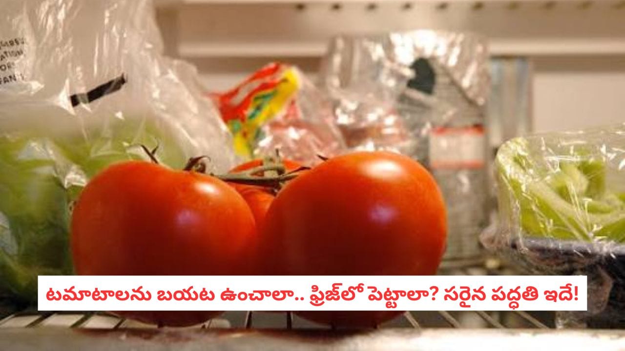 How to Store Tomatoes: టమాటాలు త్వరగా కుళ్లిపోతున్నాయా? నిల్వ చేసే విధానంలో ఈ తప్పులు చేయకండి