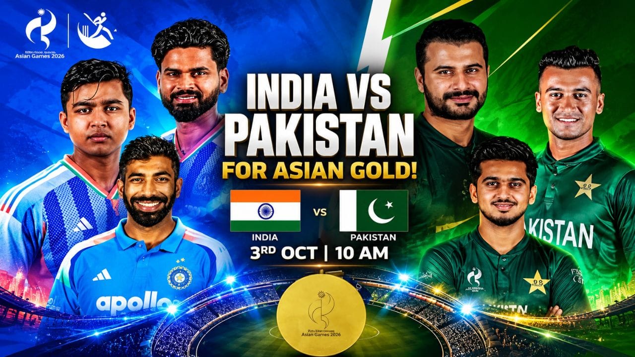 IND vs PAK: ఫ్యాన్స్ రెడీ నా.. ఏషియన్ గేమ్స్ హిస్టరీలోనే తొలిసారి తలపడనున్న భారత్, పాక్..! – politics IND vs PAK: ఫ్యాన్స్ రెడీ నా.. ఏషియన్ గేమ్స్ హిస్టరీలోనే తొలిసారి తలపడనున్న భారత్, పాక్..! – politics