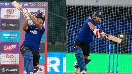 రాంచీ నెట్స్‌లో ఈషాన్, వైభవ్ సూర్యవంశీ విధ్వంసం