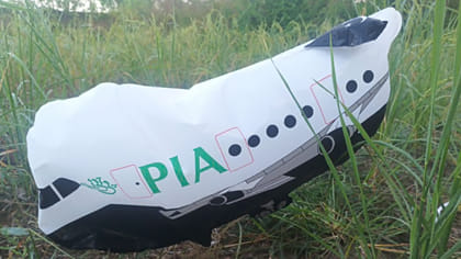 PIA గుర్తులతో అనుమానాస్పద బెలూన్!