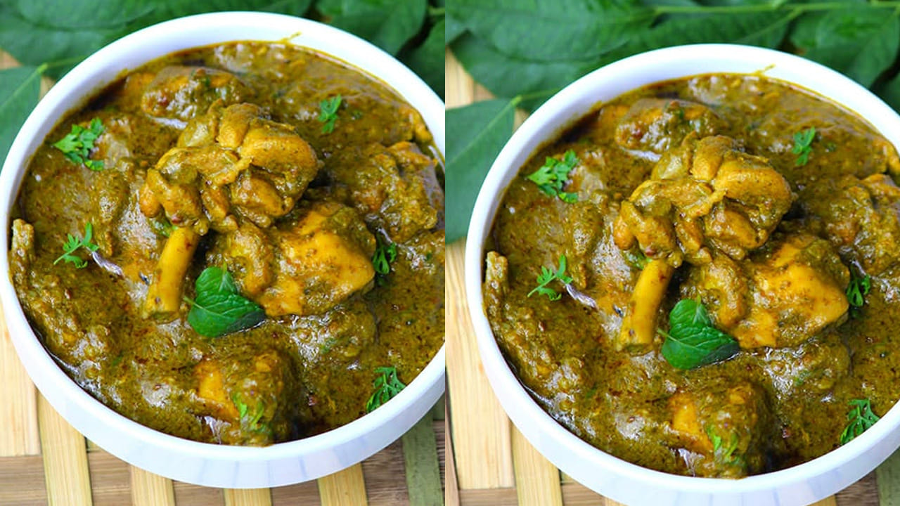 Karivepaku Chicken