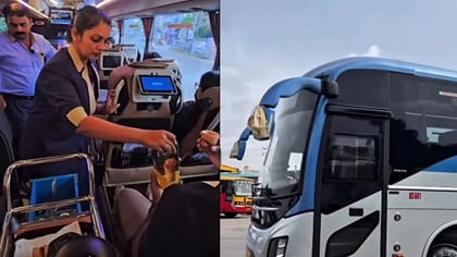 విమానాన్ని తలపించేలా ఆర్టీసీ లగ్జరీ బస్సులు..హాస్టెస్, వైఫై ఎన్నో