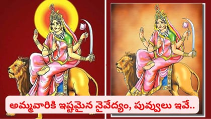 నవరాత్రుల 6వ రోజు కాత్యాయనీ దేవి పూజా విధానం.. మంత్రం, నైవేద్యం..