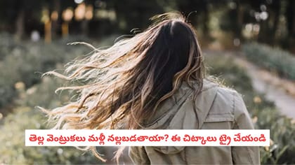 తెల్ల వెంట్రుకలు మళ్లీ నల్లబడతాయా? ఈ చిట్కాలు ట్రై చేయండి